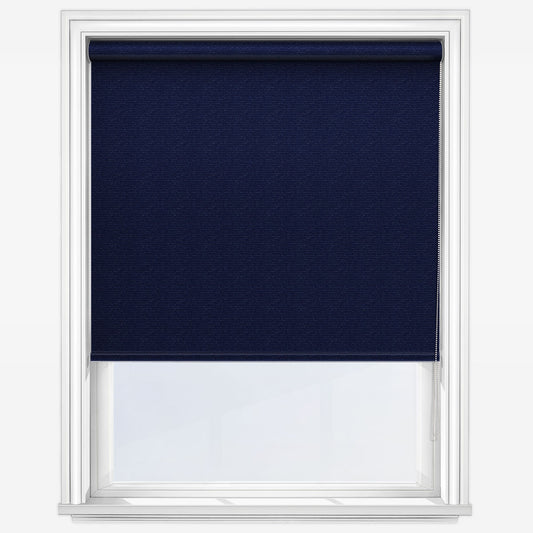 Eclipse Palette Dark Blue Roller Blind