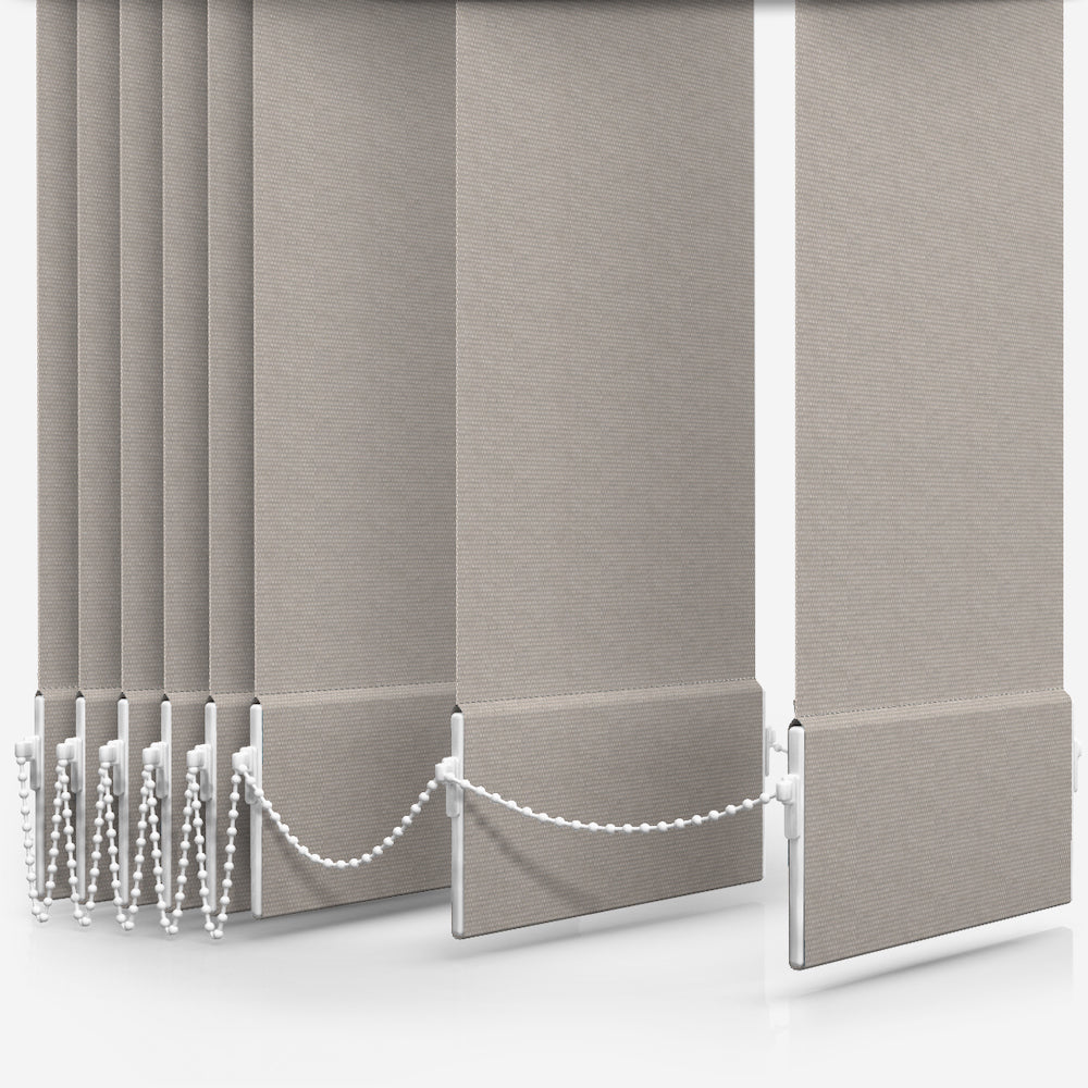 Eclipse Palette Stone Grey Vertical Blind
