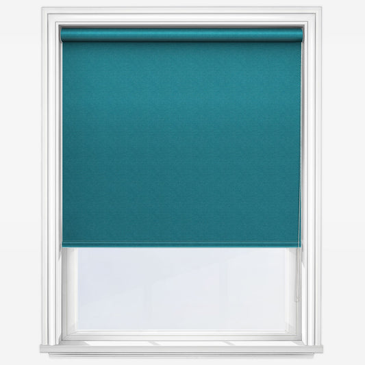 Eclipse Palette Teal Roller Blind