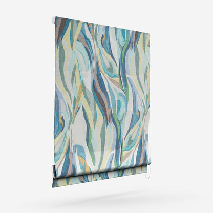 Edinburgh Weavers Eddie River Roman Blind