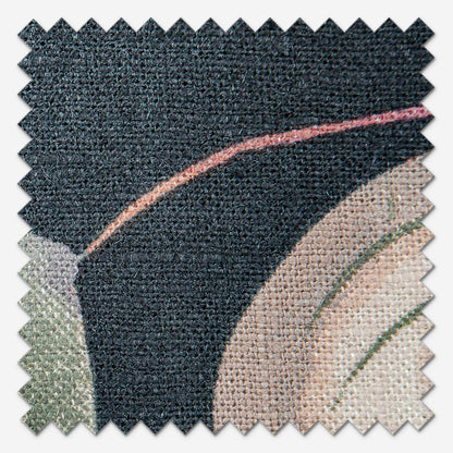 Edinburgh Weavers Inga Indigo Roman Blind