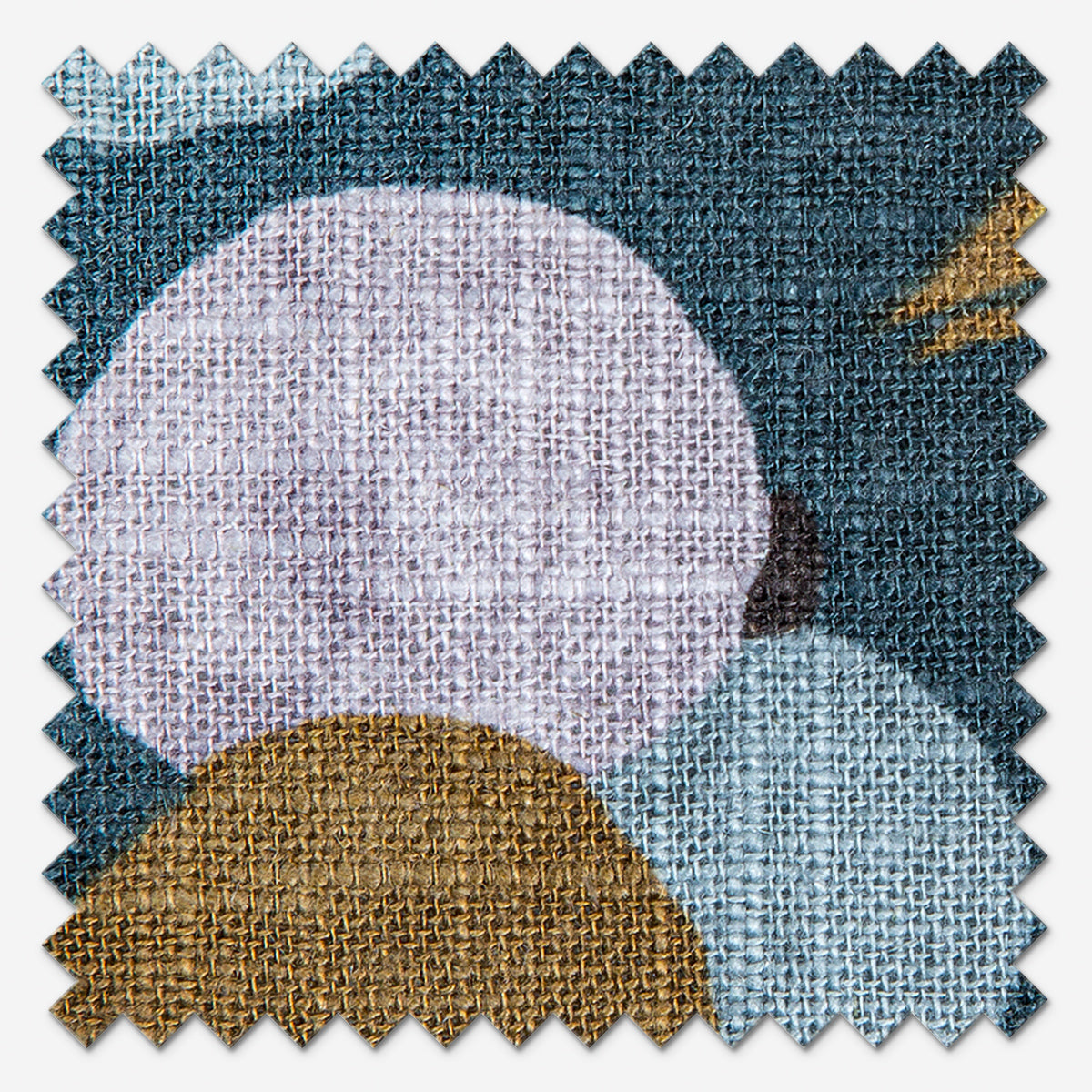 Edinburgh Weavers Josie Petrol Roman Blind