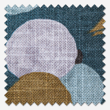 Edinburgh Weavers Josie Petrol Roman Blind