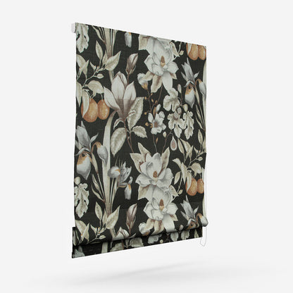 Edinburgh Weavers Lavish Noir Roman Blind