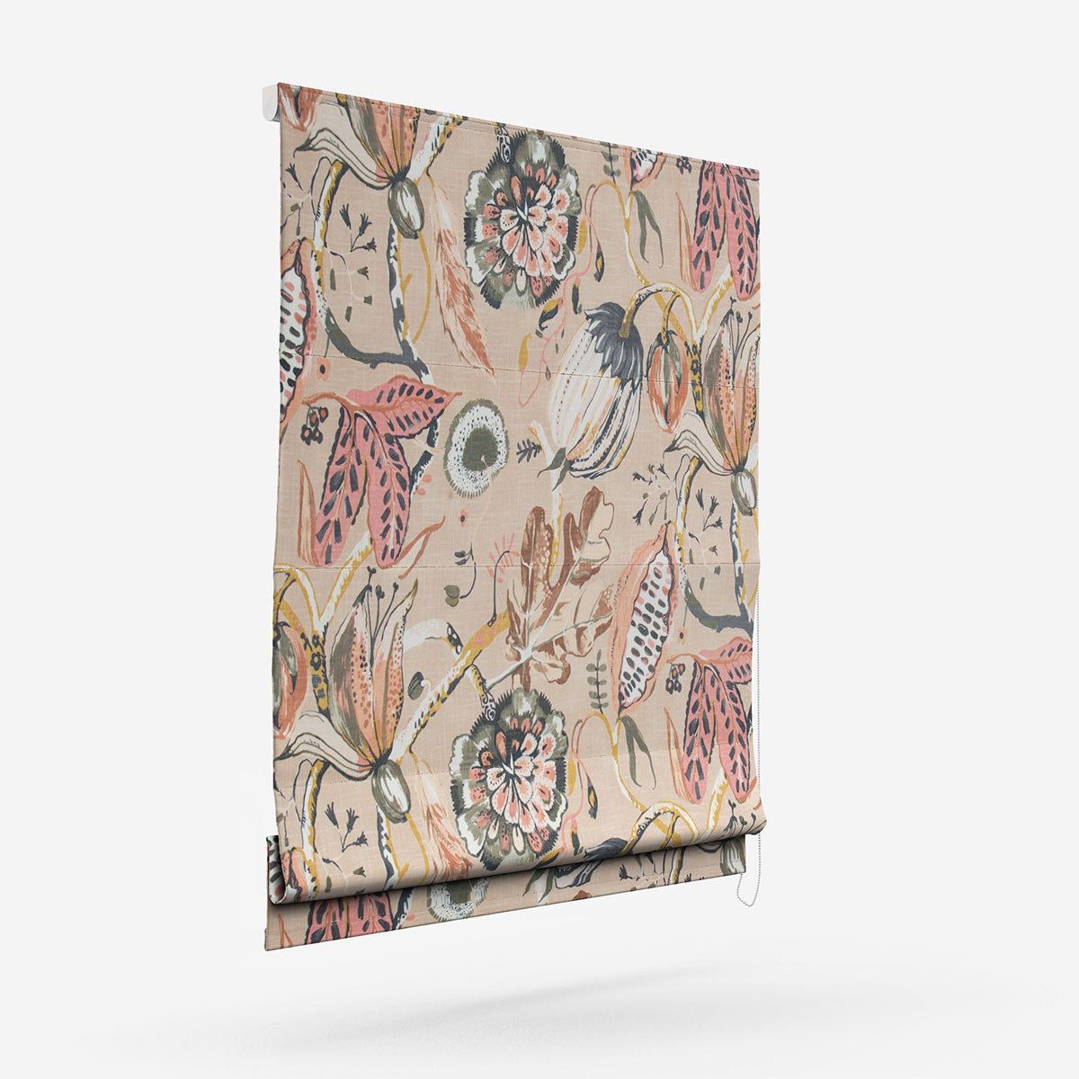 Edinburgh Weavers Raine Mocha Roman Blind