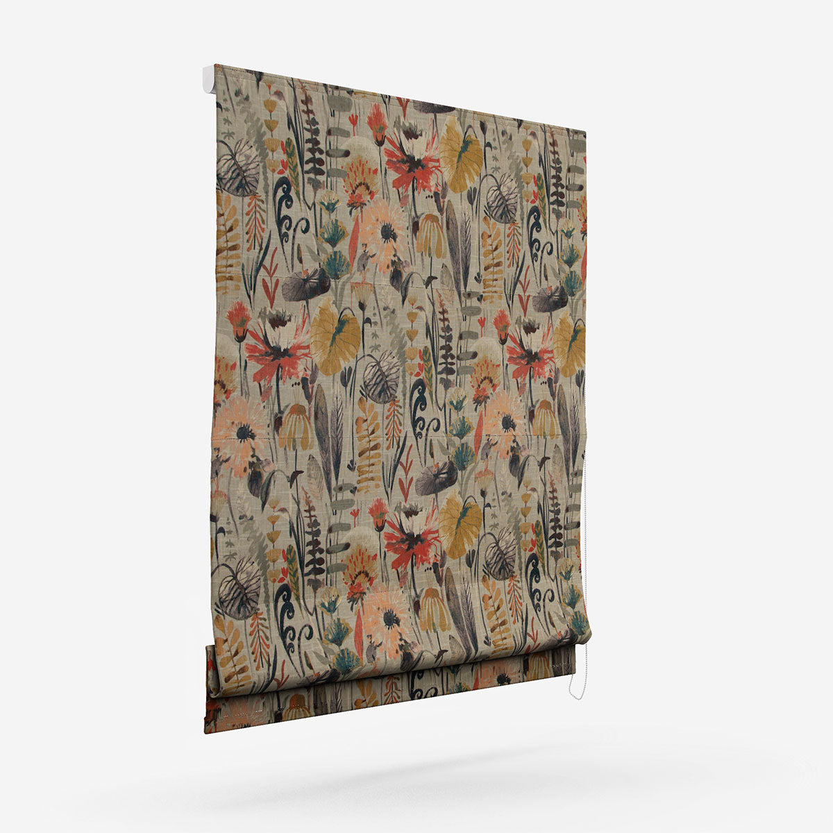 Edinburgh Weavers Zebedee Toffee Roman Blind