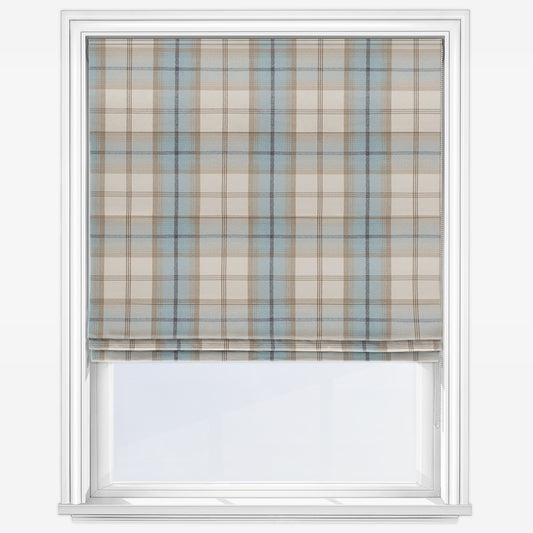 Fryetts Balmoral Sky Roman Blind
