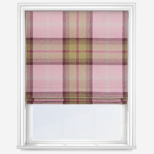 Fryetts Balmoral Watermelon Roman Blind