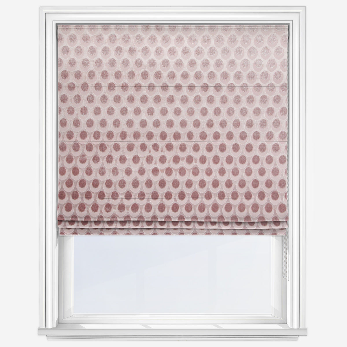 Fryetts Brooklyn Blush Roman Blind
