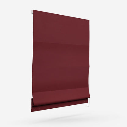 Fryetts Carrera Claret Roman Blind
