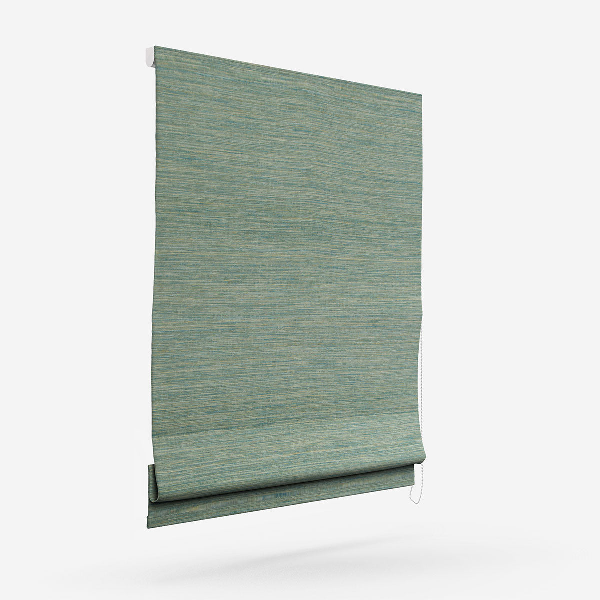 Fryetts Elysian Teal Roman Blind