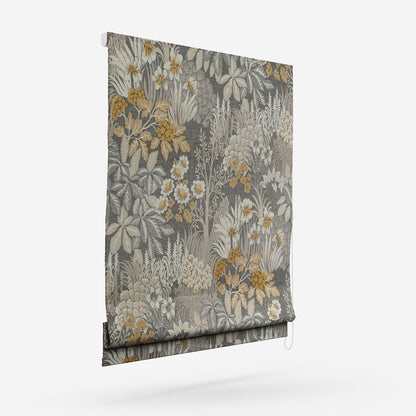 Fryetts Enchanted Forest Ochre Roman Blind