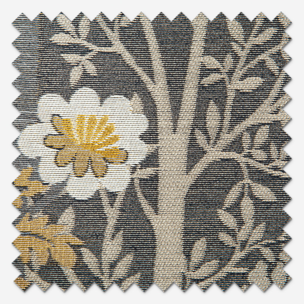 Fryetts Enchanted Forest Ochre Roman Blind