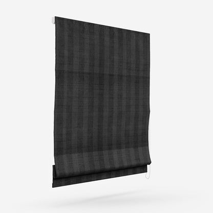 GB Mono Stripe Black Roman Blind