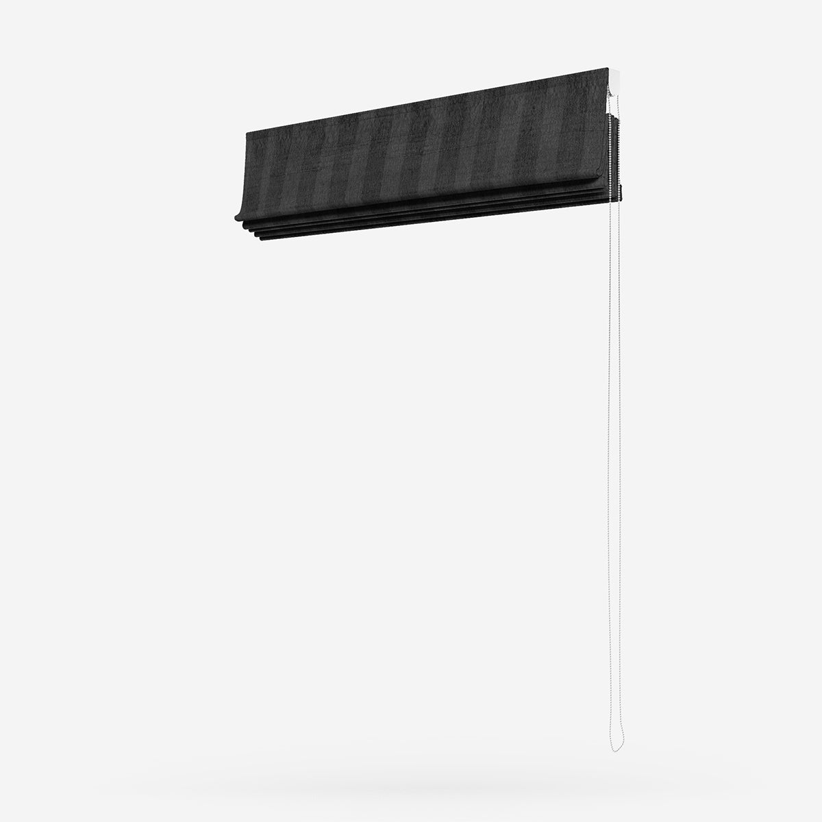 GB Mono Stripe Black Roman Blind