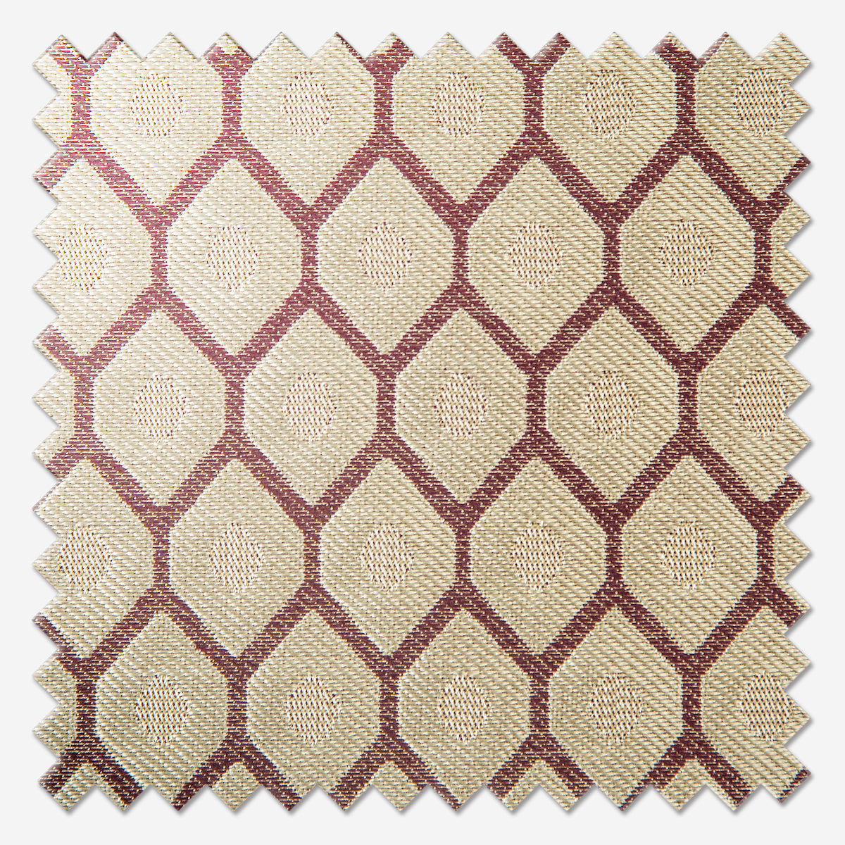 Fryetts Nico Mulberry Roman Blind