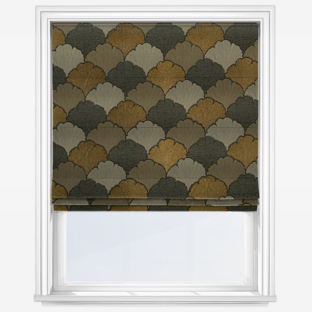 Fryetts Pamplona Gold Roman Blind