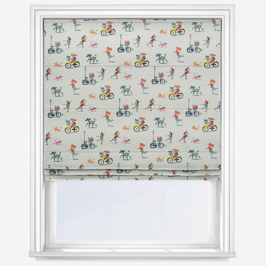 Fryetts Promenade Multi Roman Blind