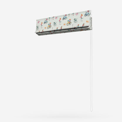 Fryetts Promenade Multi Roman Blind