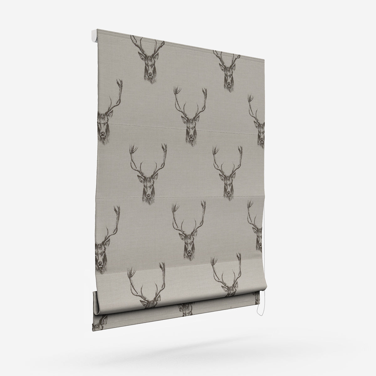 Fryetts Stag Grey Roman Blind