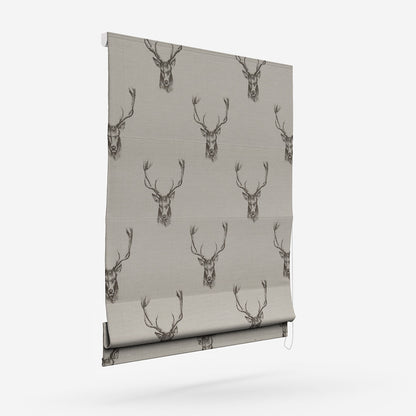 Fryetts Stag Grey Roman Blind