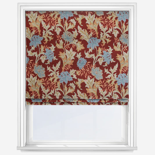 Fryetts Summerseat Rosso Roman Blind