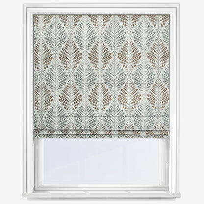 Gordon John Clarion Brown Roman Blind