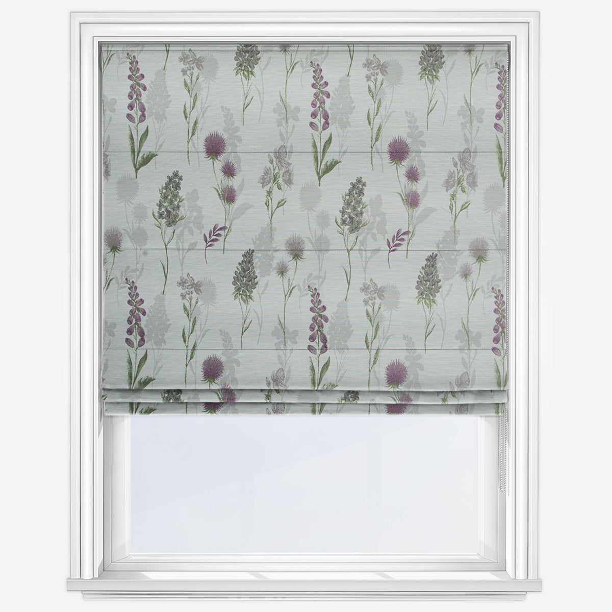 Gordon John Toulon Mauve Roman Blind