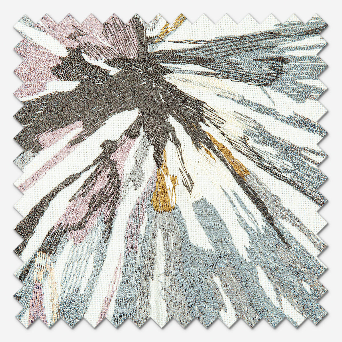 Harlequin Aucuba Heather and Slate Roman Blind