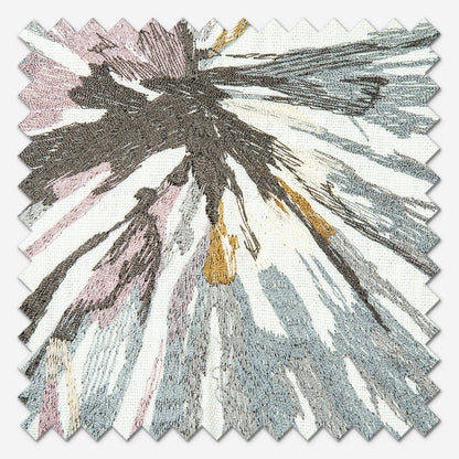 Harlequin Aucuba Heather and Slate Roman Blind