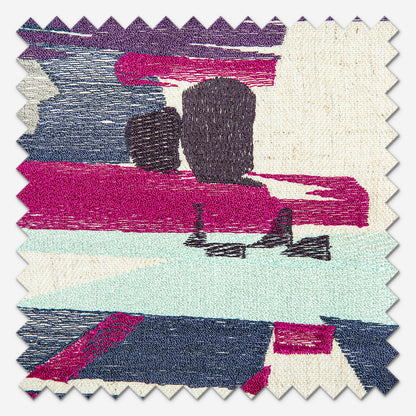 Harlequin Momentum Zeal Purple Roman Blind