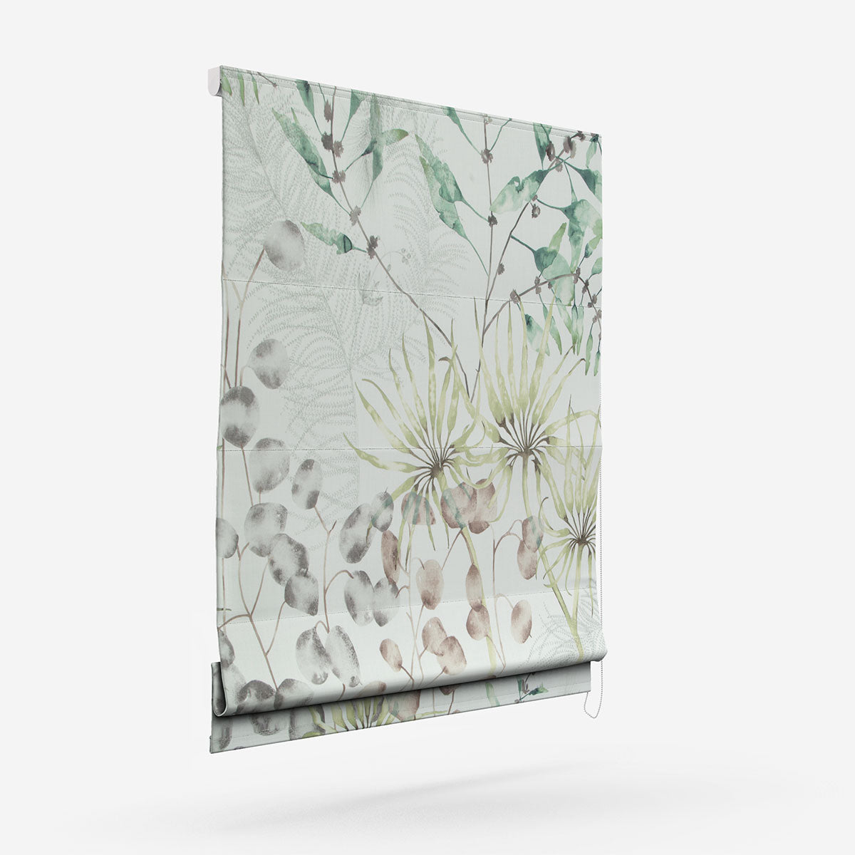 Harlequin Postelia Emerald and Lime Roman Blind