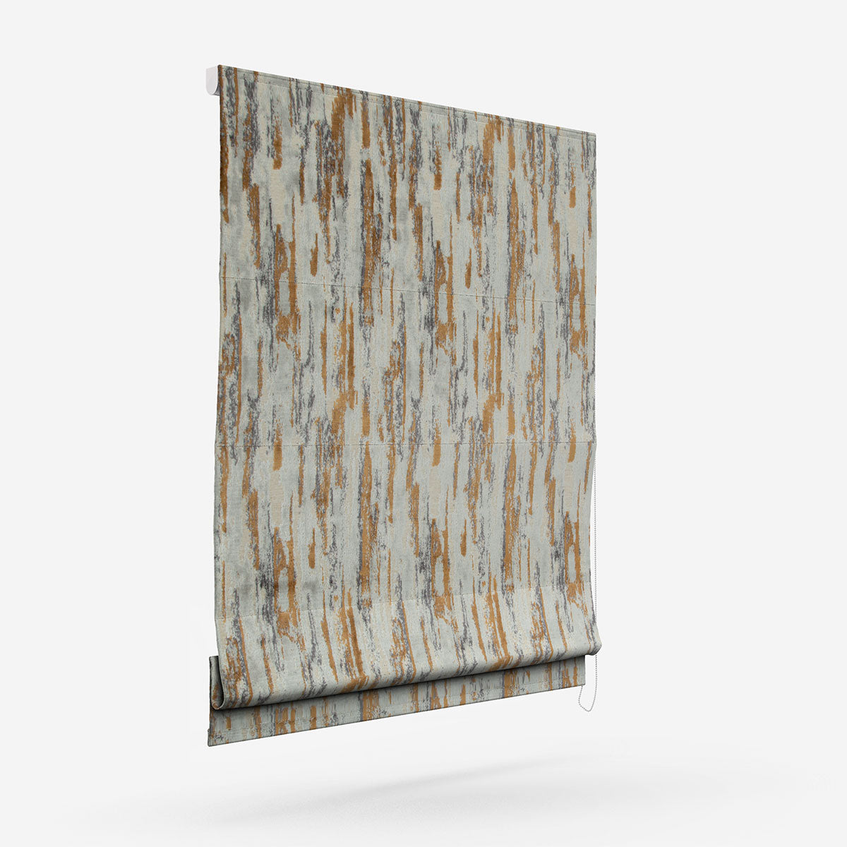 Harlequin Sial Pewter and Bronze Roman Blind