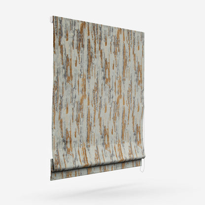 Harlequin Sial Pewter and Bronze Roman Blind