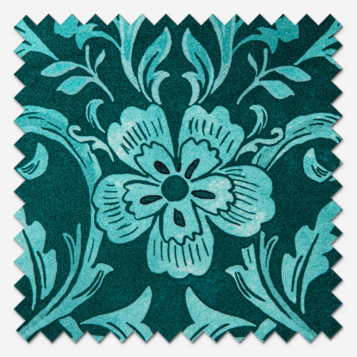 iLiv Baroque Turquise Roman Blind