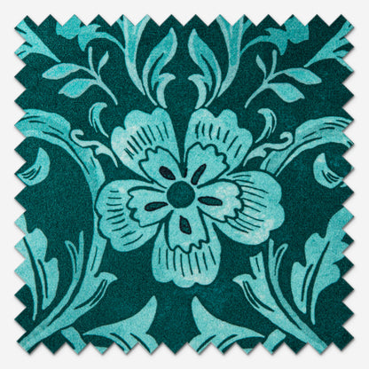 iLiv Baroque Turquise Roman Blind