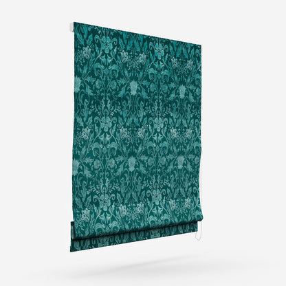 iLiv Baroque Turquise Roman Blind
