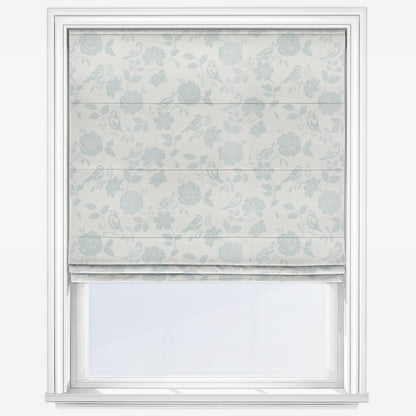 iLiv Bird Garden Duck Egg Roman Blind