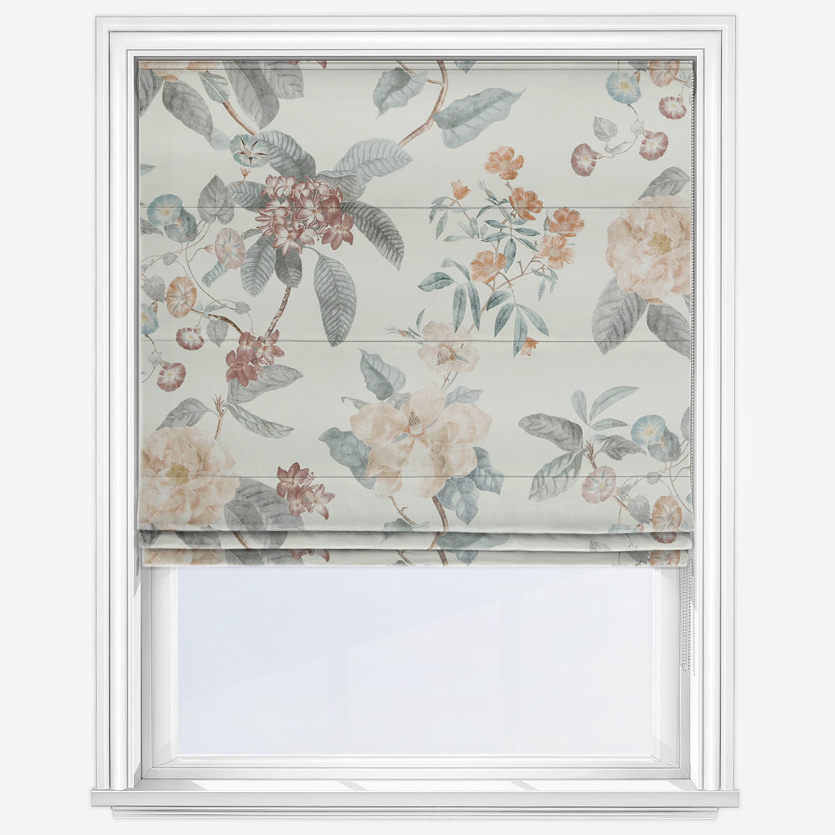 iLiv Botanical Garden Rosedust Roman Blind