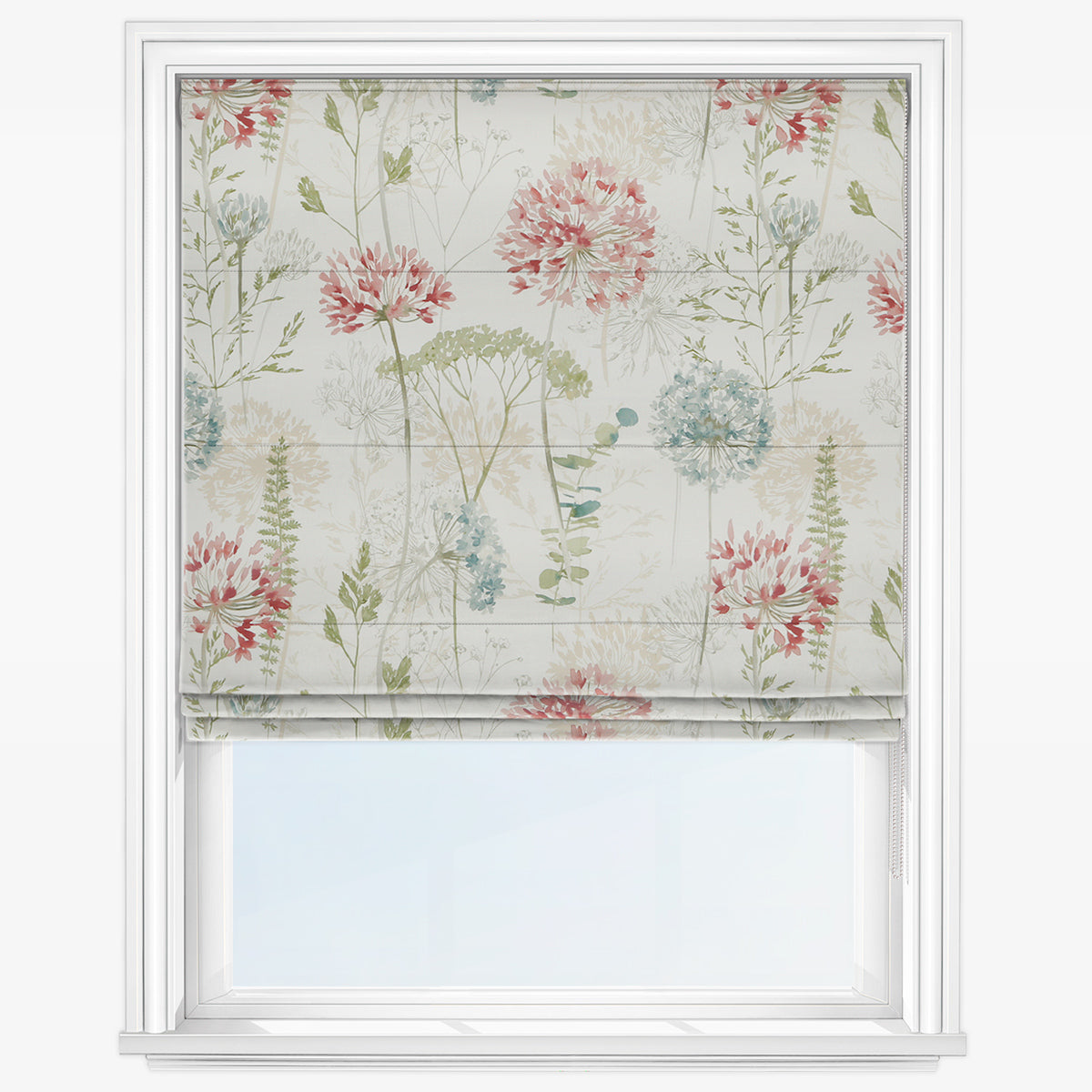 iLiv Country Journal Haze Roman Blind