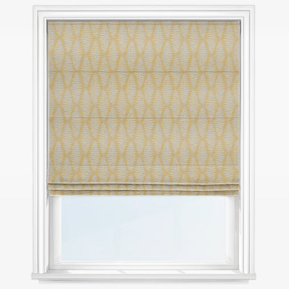iLiv Fernia Mustard Roman Blind