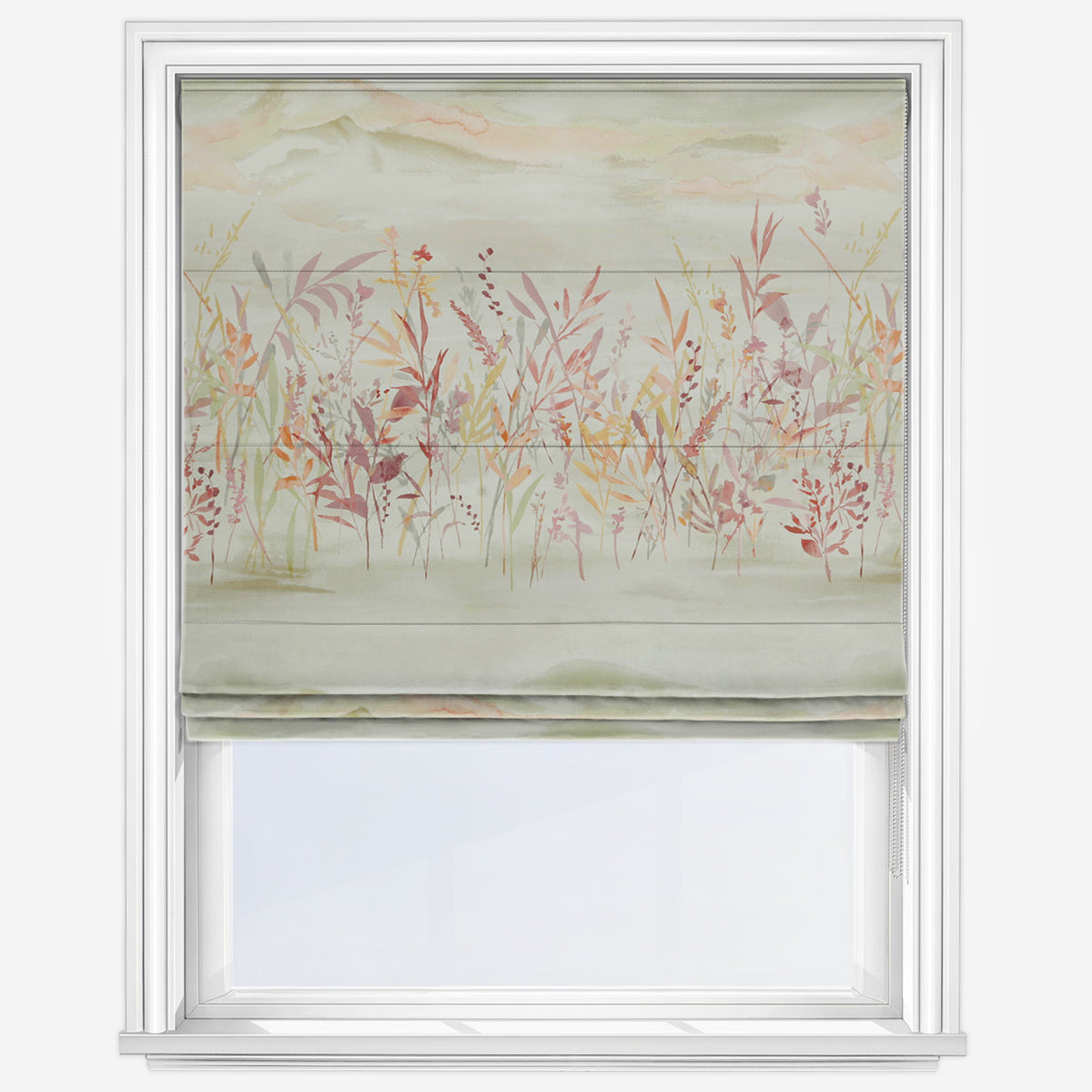 iLiv Marshlands Rosewood Roman Blind