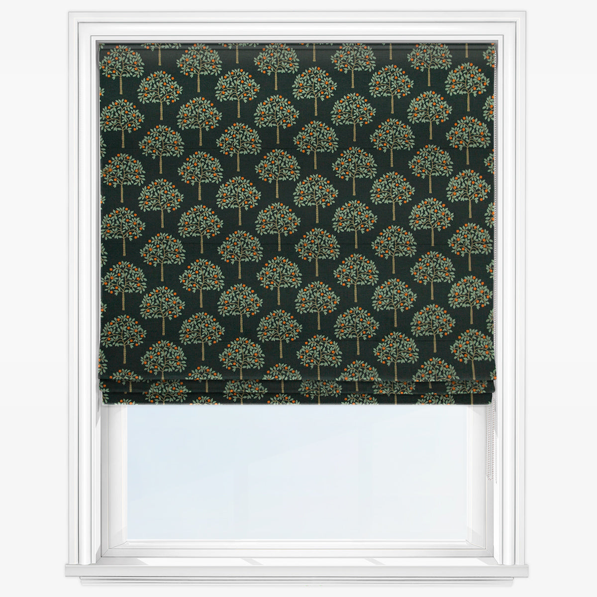 iLiv Orange Grove Pine Roman Blind