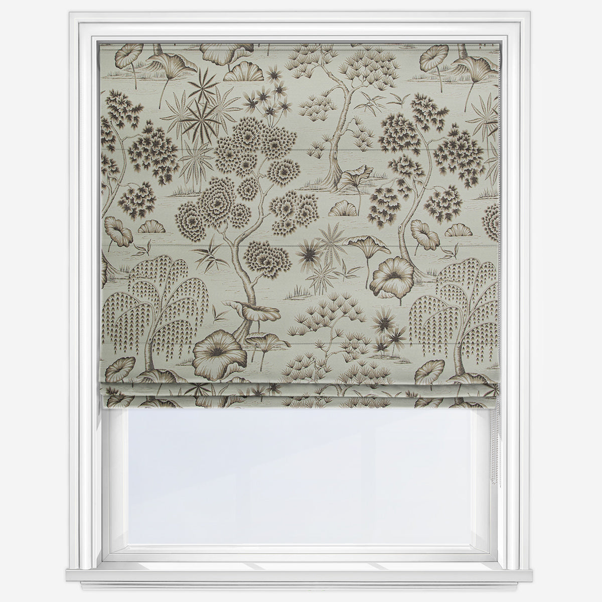 iLiv Porcelaine Caribou Roman Blind