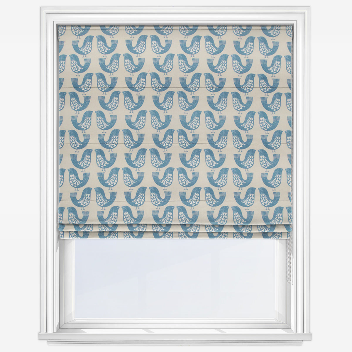 iLiv Scandi Birds Capri Roman Blind