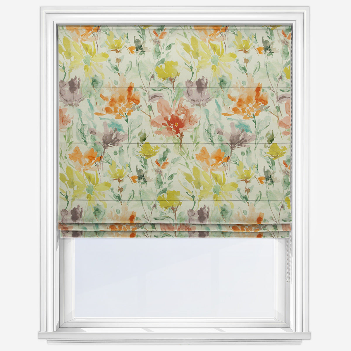 iLiv Water Meadow Clementine Roman Blind