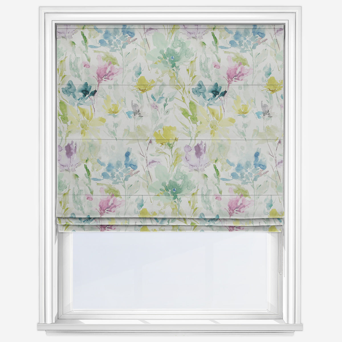 iLiv Water Meadow Jade Roman Blind