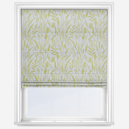 iLiv Wild Grasses Citrus Roman Blind