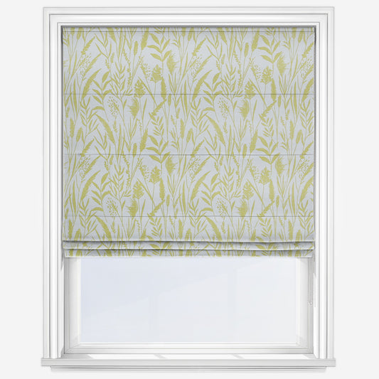 iLiv Wild Grasses Citrus Roman Blind