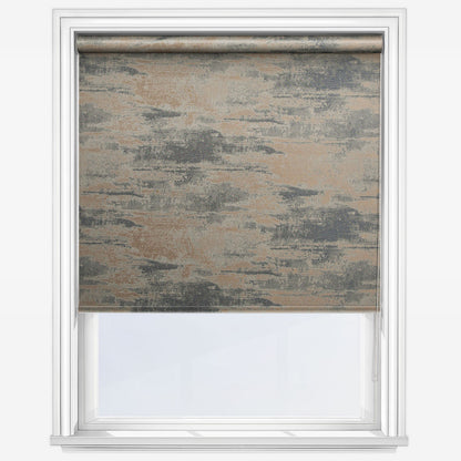 Louvolite Argent Copper Roller Blind